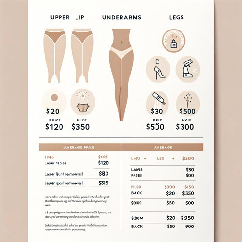 laser hair removal price list